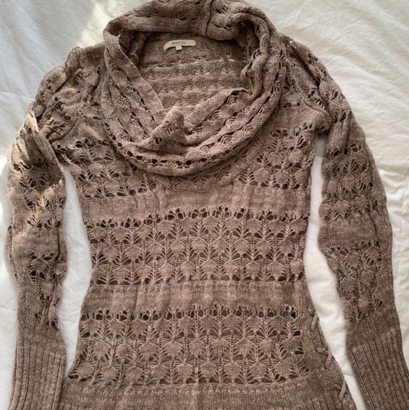 RW&Co knitted cowl sweater - Picture 1 of 6